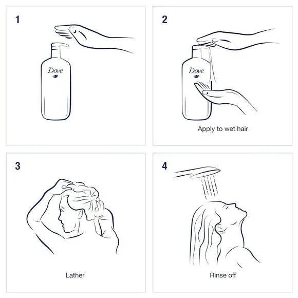 Dove Nutritive Solutions Daily Moisture, Shampoo and Conditioner Duo Set, 40 Oz - Picture 3 of 5